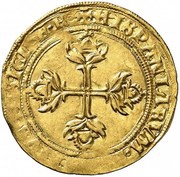 1 Escudo - Carolus V, Spain, 1534 reverse image