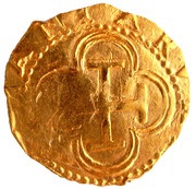 1 Escudo - Felipe II, Spain, 1566-1596 reverse image