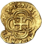 1 Escudo - Felipe IV, Spain, 1623-1662 reverse image