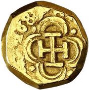 1 Escudo - Carlos II, Spain, 1672-1689 reverse image