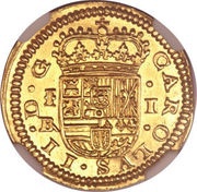 1 Escudo - Carlos II Segovia obverse image