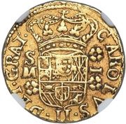 1 Escudo - Carlos II milled obverse image