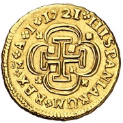 1 Escudo - Felipe V Madrid, Spain, 1719-1727 reverse image