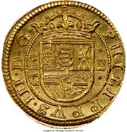 2 Escudos - Felipe III Segovia obverse image