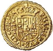 2 Escudos - Felipe V Seville obverse image