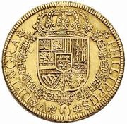 2 Escudos - Felipe V Cuenca obverse image