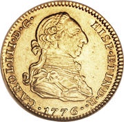 2 Escudos - Carlos III obverse image