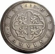 50 Reales "Cincuentin" - Felipe III, Spain, 1609-1614 reverse image