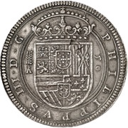 50 Reales "Cincuentin" - Felipe III obverse image