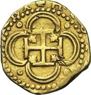 4 Escudos - Felipe II, Spain, 1566-1598 reverse image