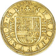 4 Escudos - Felipe III Segovia obverse image