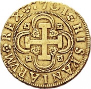 4 Escudos - Felipe V Seville reverse image