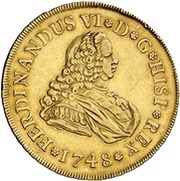4 Escudos - Fernando VI obverse image