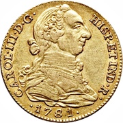 4 Escudos - Carlos III obverse image