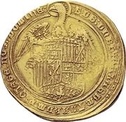 10 Ducats - Ferdinandus V and Elisabet I, Spain, 1497-1548 reverse image