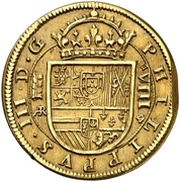 8 Escudos - Felipe III obverse image