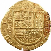 8 Escudos - Felipe IV obverse image
