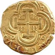 8 Escudos - Felipe IV, Spain, 1631-1666 reverse image