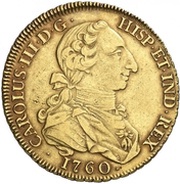 8 Escudos - Carlos III obverse image
