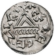 Denar - Jaromir, Bohemia, 1003-1034 reverse image