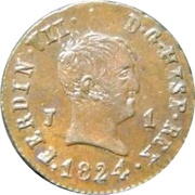 1 Maravedi - Fernando VII Jubia obverse image
