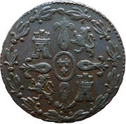 4 Maravedis - Fernando VII, Spain, 1816-1833 reverse image