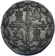 8 Maravedis - Carlos V pretender reverse image