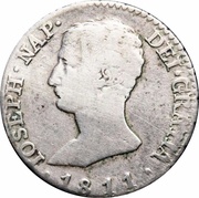 2 Reales - Jose I Bonaparte obverse image