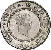 10 Reales - Fernando VII obverse image