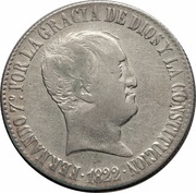 20 Reales - Fernando VII Madrid; 3rd portrait obverse image