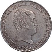 20 Reales - Fernando VII Large legend obverse image