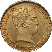 80 Reales - Fernando VII obverse image