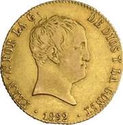 160 Reales - Fernando VII obverse image