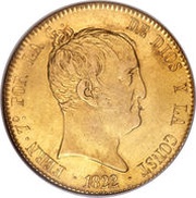 320 Reales - Fernando VII obverse image