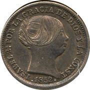 1 Real - Isabel II obverse image