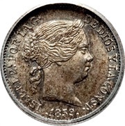 1 Real - Isabel II obverse image