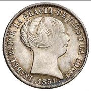 4 Reales - Isabel II obverse image