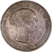 20 Reales - Isabel II obverse image