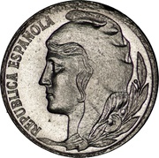 5 Centimos - II Republic obverse image
