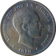 10 Centimos - Alfonso XII obverse image
