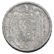 10 Centimos Iberian rider reverse image