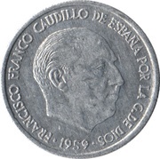 10 Centimos - Francisco Franco obverse image