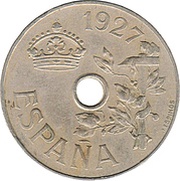 25 Centimos obverse image