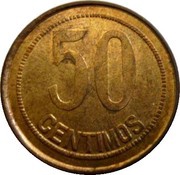 50 Centimos - II Republic reverse image