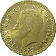 1 Peseta - Juan Carlos I obverse image