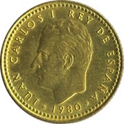 1 Peseta - Juan Carlos I España '82 obverse image