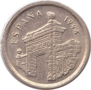 5 Pesetas Aragon obverse image