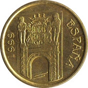 5 Pesetas Murcia obverse image