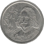 10 Pesetas Francisco de Quevedo obverse image
