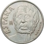 10 Pesetas Seneca obverse image